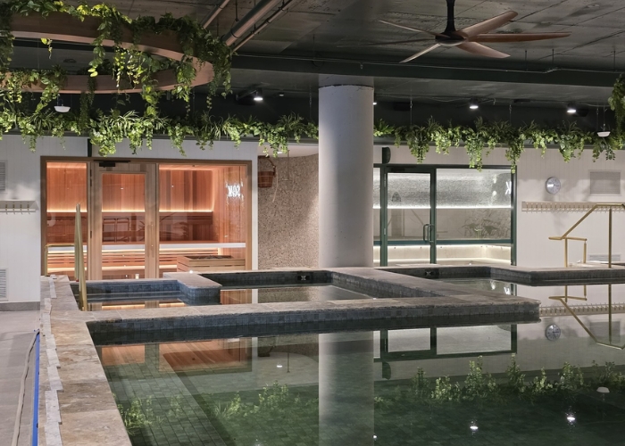 Custom Built Sauna for Bath Houses by Sauna HQ