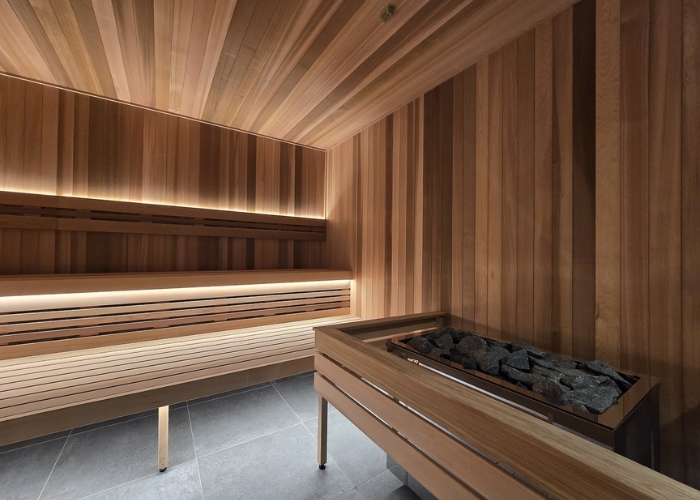 Custom Built Sauna for Bath Houses by Sauna HQ