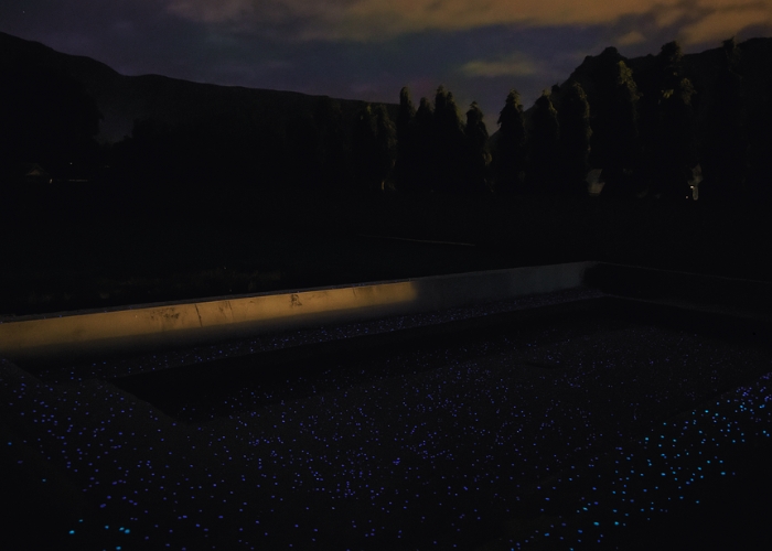 Schneppa Glass PolyGlow™ Purple Crush for Outdoor Space Night Illumination