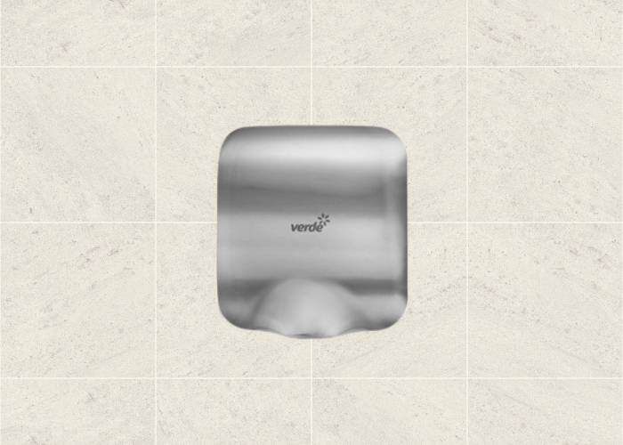 Stainless Steel Mini Hand Dryer by Verde Solutions