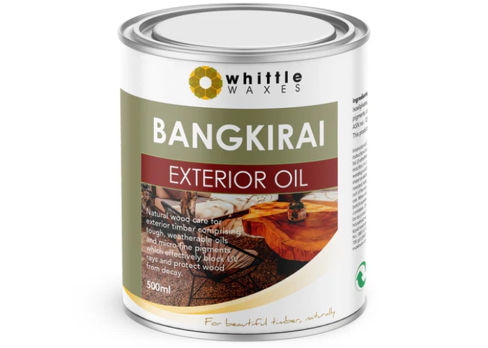 Bangkirai Oil for Exterior Timber Protection by Whittle Waxes