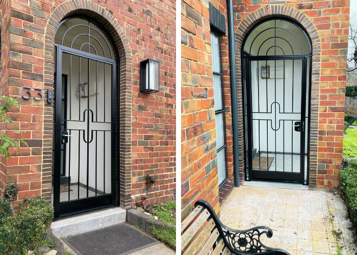 Art Deco Ironwork for Modern Facades by Budget Wrought Iron