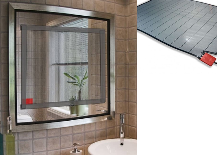 Fog Free Mirror Solution by Comfort Heat
