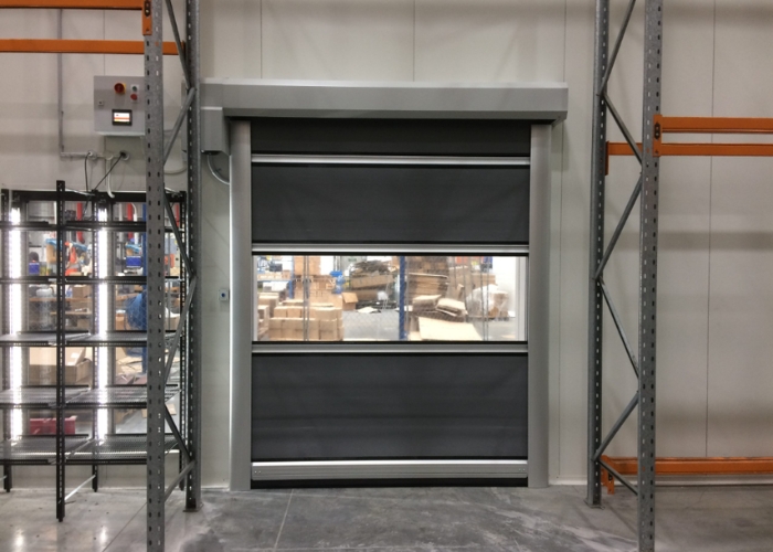 Insulated Rapid Roll Door for Chillers by DMF International