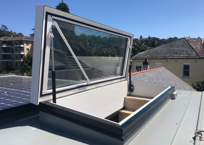 Glazed Roof Hatch for Homes by Gorter Hatches