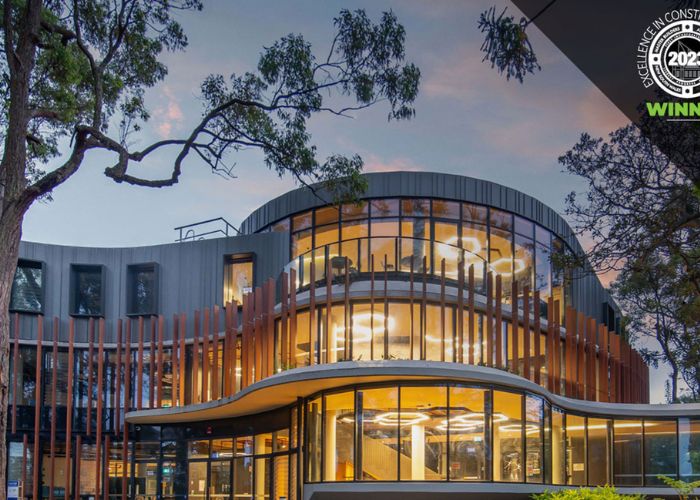 Tailored Fibre Cement Panels for Complex Architectural Forms by Keystone Linings