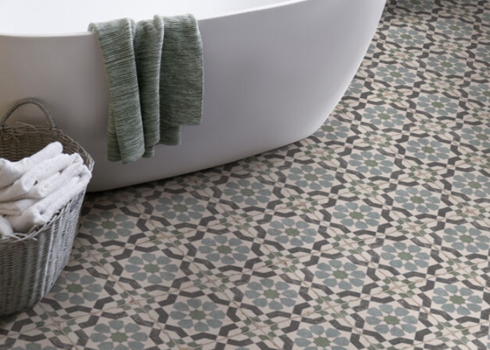 Geometric Star Design Tiles by MDC Mosaics