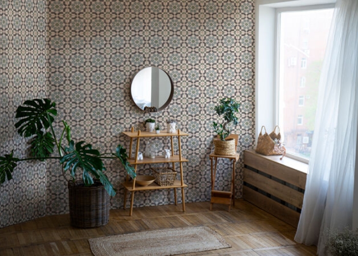Geometric Star Design Tiles by MDC Mosaics