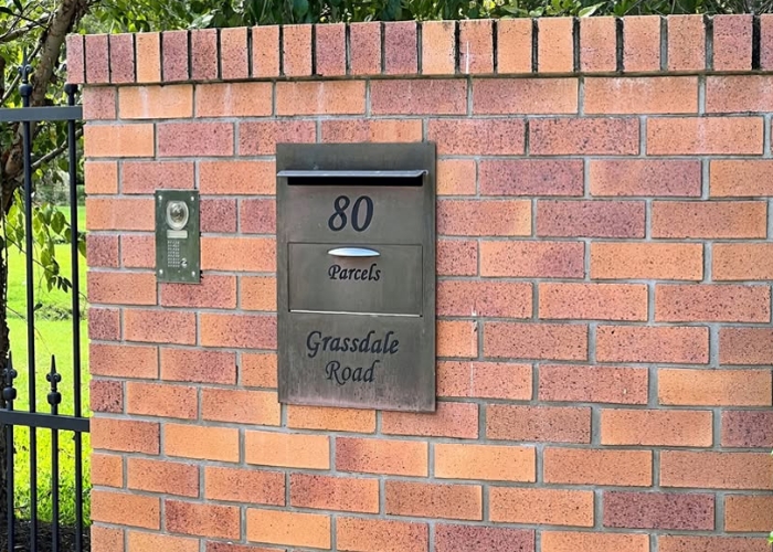 Brass Letterbox for Heritage Homes by Mailmaster