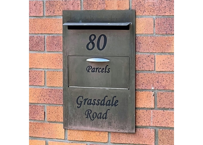 Brass Letterbox for Heritage Homes by Mailmaster