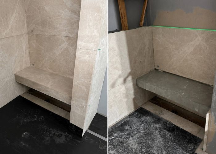 Lightweight Shower Seating for Modern Bathrooms by Marmox Australia