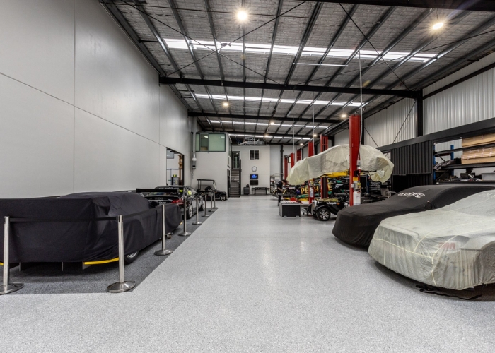 Fast Curing Epoxy Flooring by MPS Paving Systems
