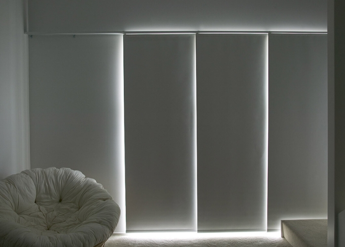 Custom Moving Panel System by Meyer Blinds