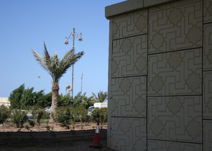 Concrete Wall with Intricate Designs by Reckli