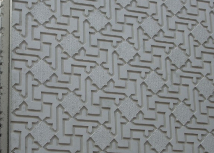 Concrete Wall with Intricate Designs by Reckli