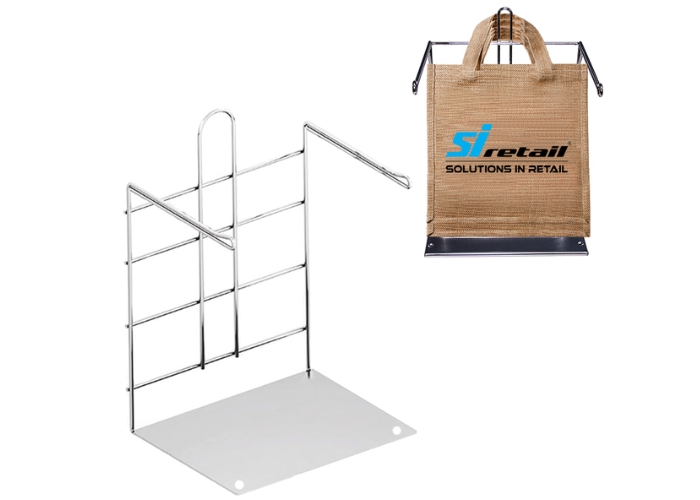 Shopping Bag Dispenser for Retail Stores by SI Retail
