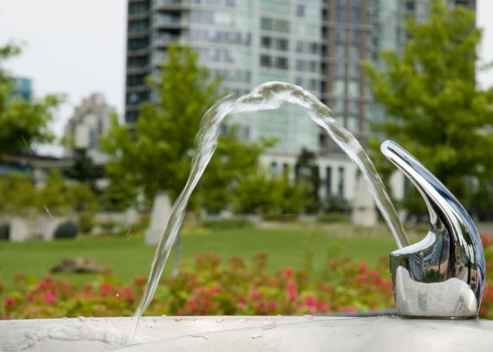 Freestanding Drink Fountain by Stoddart