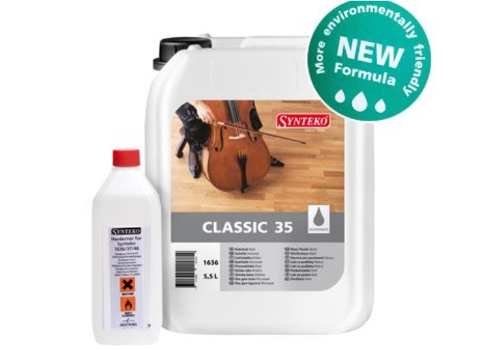 Fast Drying Floor Finish for Oak Parquetry by Synteko