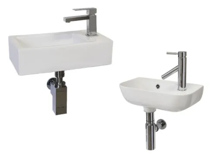 Ceramic Basin for Small Bathrooms by Tilo Tapware