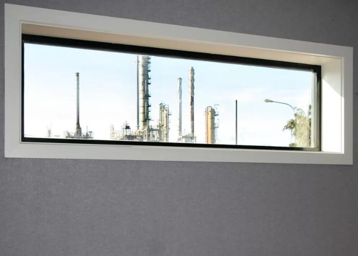 Fire Rated Windows for Chemical Plant by Technical Protection Systems