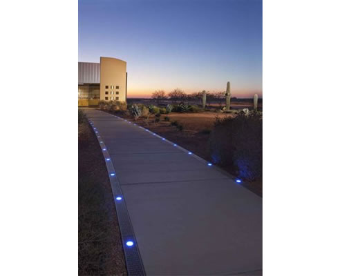 illuminated stormwater drain