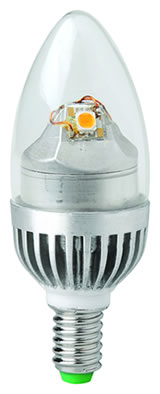 led candle light bulb