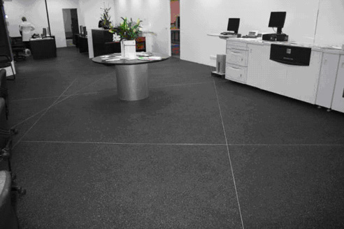 Shadow flooring finish