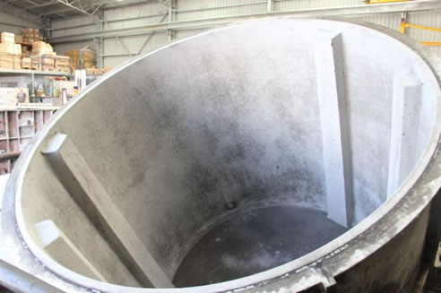 concrete water tank