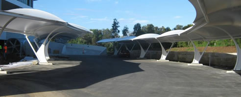 carpark shelter