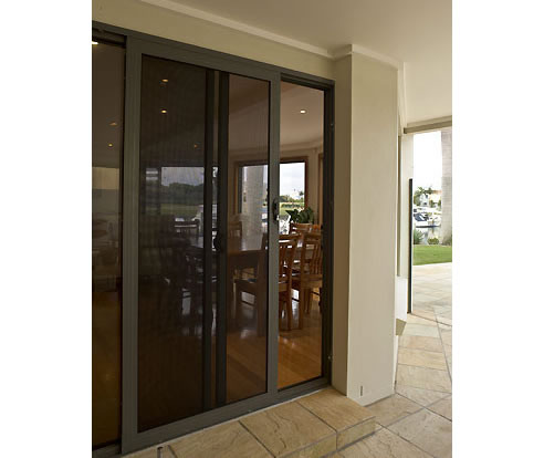 sliding security door