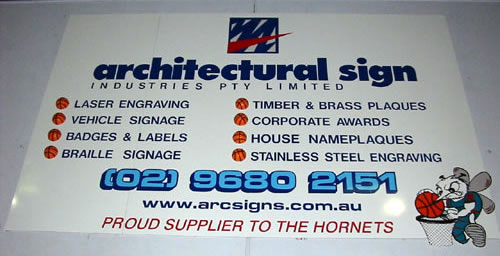 architectural signs