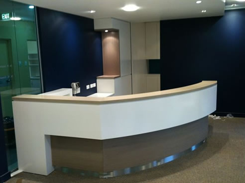 medical reception area