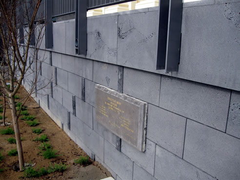 bluestone clad wall