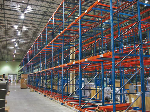 push back pallet racking