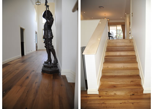 timber floors in natural oil