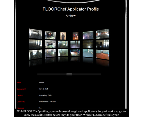 decorative flooring applicators