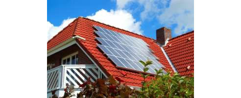 solar panels roof