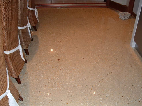 polished concrete floors