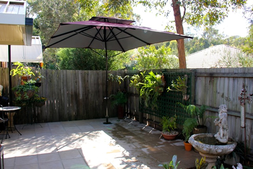 side post umbrella rectangle