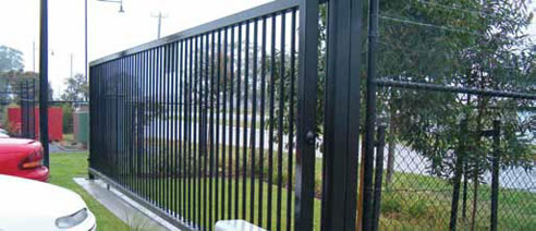 light weight cantilevered gate
