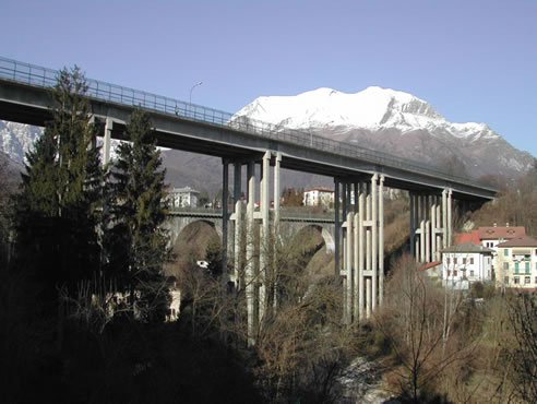 alpini bridge concrete