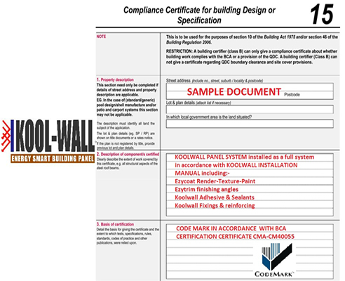 codemark accreditation koolwall