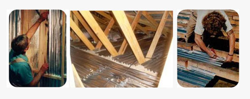 roof insulation installation