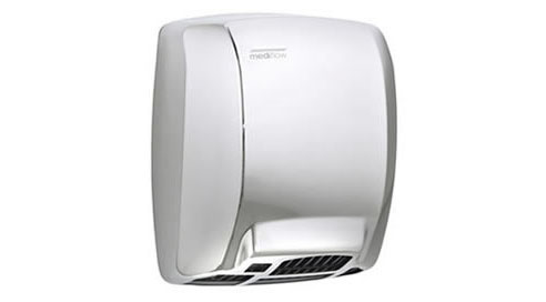 hand dryer silver