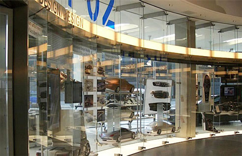 curtain window glass
