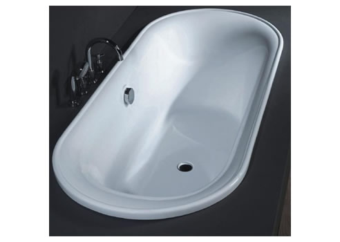 oval bath tub