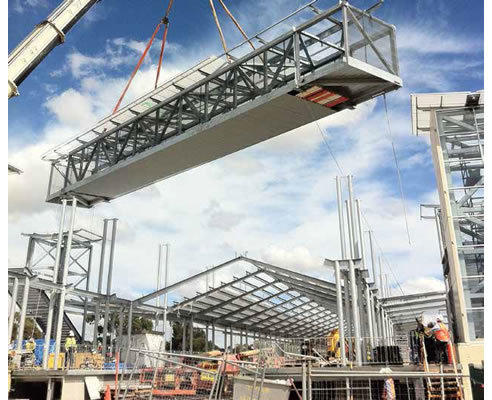 steel construction works