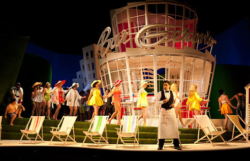 turk in italy stage show