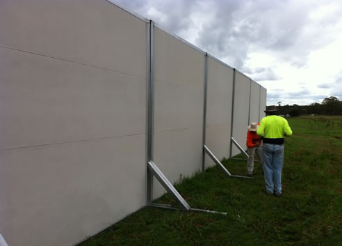temporary modular wall