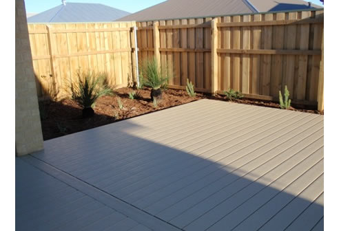 pebble aluminium decking boards